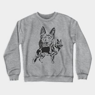 German Shepherd Dog - GSD Crewneck Sweatshirt